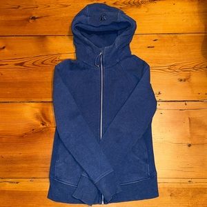 Lululemon blue scuba hoodie size 6